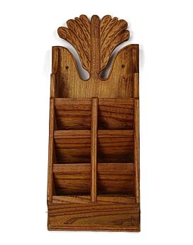 Wall Cabinet Shelving Herbs Plants Wood Wall hanging Display Country Style Vintage