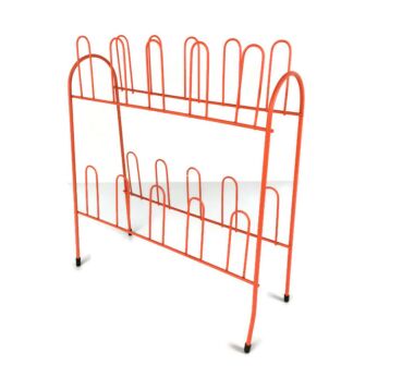 Shoe Rack Vintage Tomado holland Orange Retro Hallway Entryway 