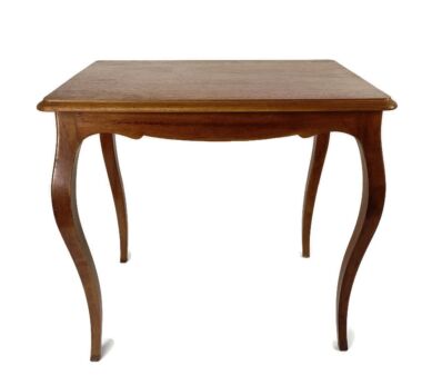 Vintage Side Coffee occasional wine Table carved wood Louis XV style barn style Lovely