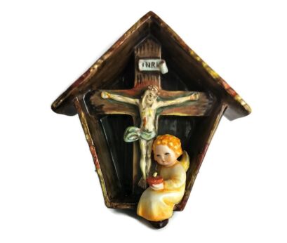 Maria Spötl design Porcelain vintage Goebel marked Signed Angel Chapel Collector