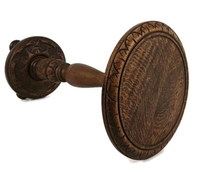 Gorgeous hand carved ornate Pedestal plant stand vintage carved wood side table farmhouse style