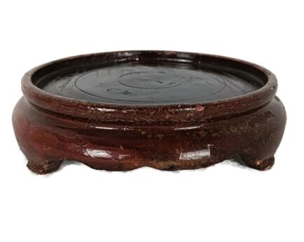 Pedestal Stand for Planter Flower Jardiniere   Vase Wood Display Base Buddha vintage