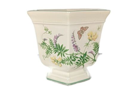 vintage Hand Painted Indoor Planter porcelain country diary collection Royal Winton Staffordshire