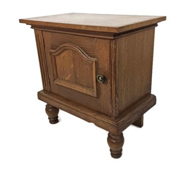 Nightstand End table Dresser 50s Wood Vanity Cabinet Bedroom cabinet Modernist