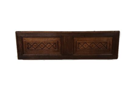 antique Door Panel Cabinet  oak Hand Carved Wood Architectural Reclaimed Ornate