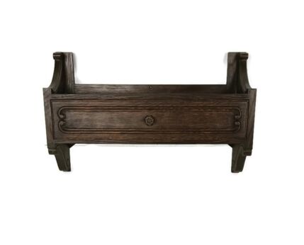 small kitchen bathroom cabinet wall hanging drawer cabinet carved wood antique 