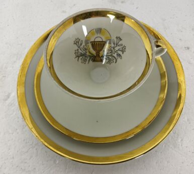 Communion porcelain breakfast set Bavaria Mitterteich germany Lovely 