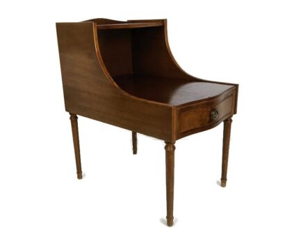 vintage long wooden nightstand end table bedroom cabinet very special