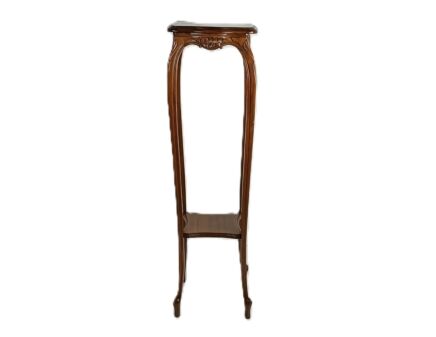Art Nouveau Pedestal Table Plant Flower Stand Side Table 2 Tier antique Louis XV style 