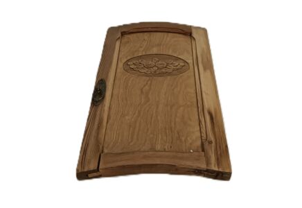 small cabinet door panel  antique bentwood pine wood reclaimed cabinet architectural