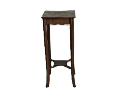 antique two tier pedestal plant stand side table two tier art nouveau