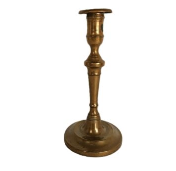vintage brass candle holder stick 