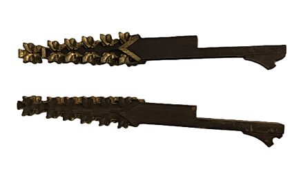 Neo Gothic 2  Reclaimed Carved Wood  Spindles Balusters Trim Posts Pillar Reclaimed Antique 