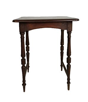 antique side occasional table carved wood lovely barn style