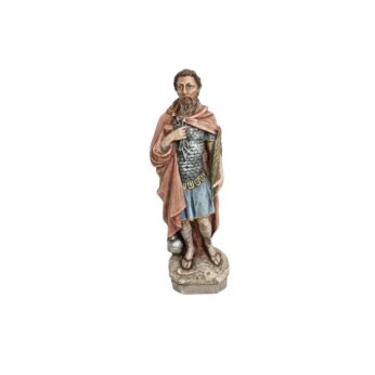 Antique Polychrome Statue of Saint Donatus of Münstereifel