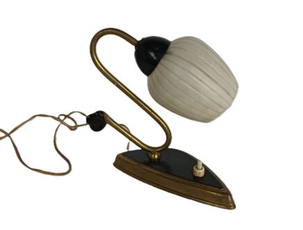Vintage Retro Mid-Century Plastic Atomic Desk Lamp 50s Serpent Design