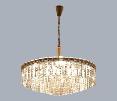 Brass crystal vintage wedding Chandelier 12 lights Gorgeous
