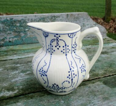 Small Antique Vintage Boch Copenhague Kopenhagen Milk Jar Gorgeous Signed