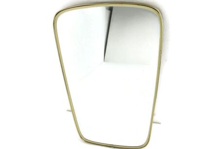 Ornate Oval Wood Wall Hanging Mirror Romantic Retro Vintage Vanity Bathroom
