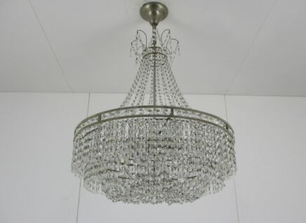 Swarovski Ballroom Wedding Chandelier Gorgeous Crystal Prisms Austria 8 Lights