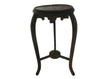 Art Deco Pedestal Table Plant Flower Stand Side Table 2 Tier Barn Country Style Rare Beautiful Two tier