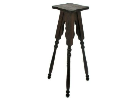 Vintage Pedestal Table Plant Flower Bonsai Stand Side Table Barn Country style Beautiful 33.46"