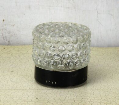 Small high Bubbled Glass Flush mount Sconce Fixture Plafonniere Lamp 4.72"