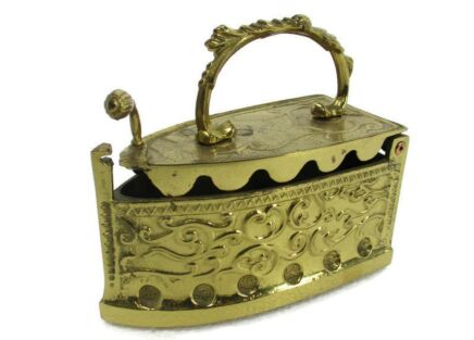 Ornate Brass Iron Decoration Vintage