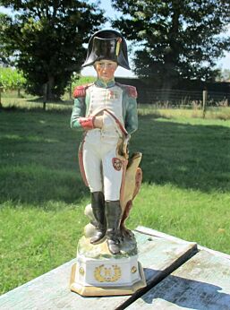 Vintage Porcelain Figurine Statuette Napoleon Napoleone Eagle Lovely