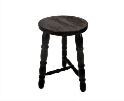 Small Bobbin Legs Tripod Side Display Table Pedestal Plant Bonsai Stand Edwardian Style 18.3"