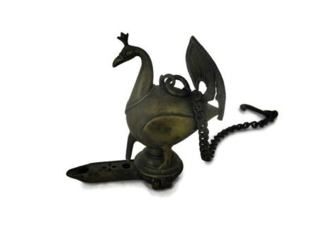 Peacock Brass oil Petrol Gas lamp Burner Kerosene Hanging Lamp Rustic