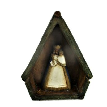Statue Our Lady Virgin Mary Madonna Infant Child Chapel Niche Shrine Resin HTF