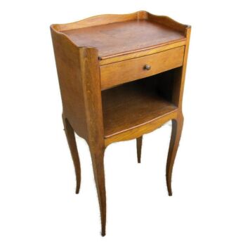 Louis XVI style Bedside End Table Cabinet Nightstand Wood hall Table Drawer