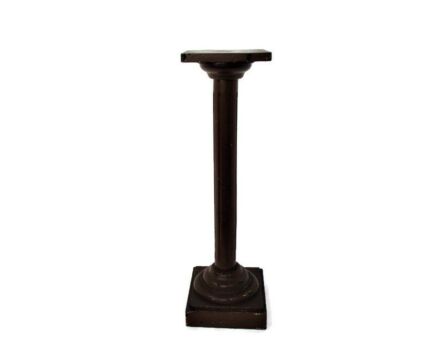 Large Art Nouveau Church Altar Pedestal Wooden Pulpit Lectern Antique Pillar
