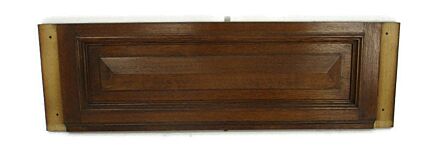 Hand Carved Oak Pediment Over door Architectural Antique Salvage Board Panel