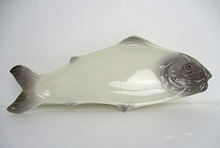 Fish Bone Plate Vintage Waechtersbach West Germany Marked Porcelain HTF