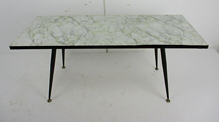 Vintage Side Coffee Wine Occasional Table Retro Funky Adjustable legs