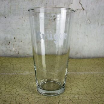 Vintage Kruger Krüger Belgian Beer Glass HTF Collector Belgium Brewery