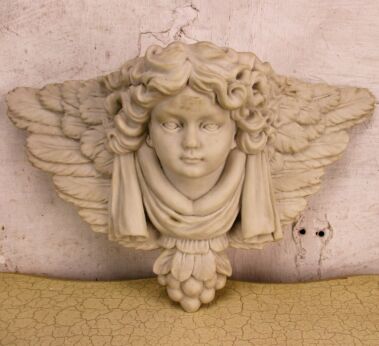 Angel Cherub Planter Flower Vase Wall Hanging Figurine Statue Resin Decoration