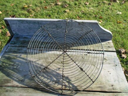 Vintage Antique French Authentic Coaster Cooling Wire Rack Pie Pastry Fil de Fer