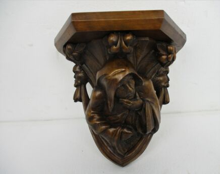 Gothic Carved Wooden Wall Hall Console table Ornate Stunning Willy De Hondt WOW