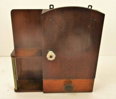 Wooden Apothecary Bathroom Medicine Wall Kitchen Cabinet Art Deco 1920s