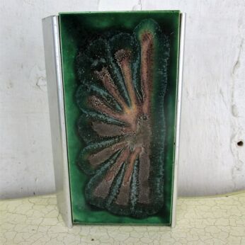 Vintage Mid Century Door Knob handle Architectural Ornate Reclaimed Push HTF