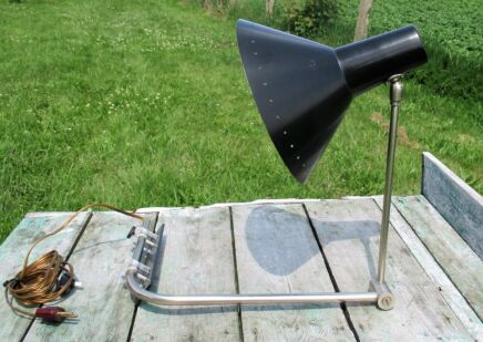 Vintage Swing Arm Wall Desk Lamp Light Atomic Modernist era Arteluce Stilnovo