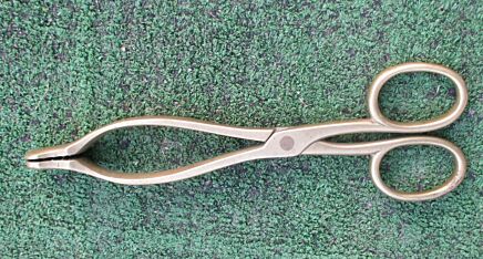 Antique Brass Tongs Sugar Coal