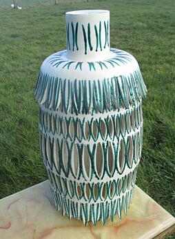 Vintage Rimini Blue Italian Floor Table Lamp Italy Era Bitossi Aldo Londi