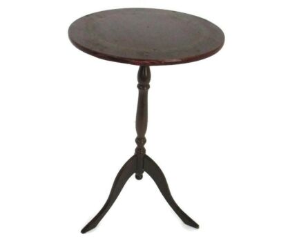 Edwardian Style Tripod Side Display Lackered Table Pedestal Plant Bonsai Stand