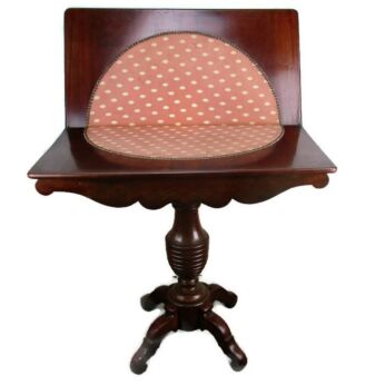 Playing Play Table Console Vintage English Regency Style Louis Philippe Lovely