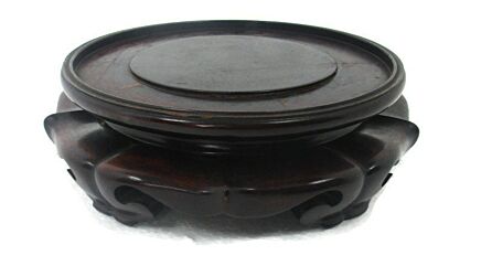 Pedestal Stand for Planter Flower Jardiniere or Vase Chinese Wood Display Base for Buddha