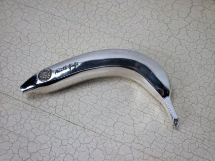 Italian Collector Banana Silver Plated Argenta Marcello Giorgio Sculpture Marked